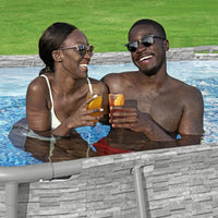 Thumbnail for Bestway Power Steel Swimmingpool-Set 427x250x100 cm