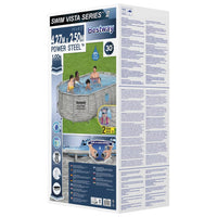 Thumbnail for Bestway Power Steel Swimmingpool-Set 427x250x100 cm