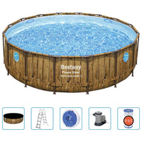 Thumbnail for Bestway Power Steel Swimmingpool-Set 488x122 cm