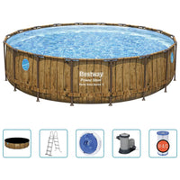 Thumbnail for Bestway Power Steel Swimmingpool-Set 549x122 cm