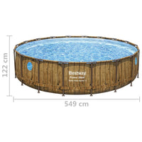 Thumbnail for Bestway Power Steel Swimmingpool-Set 549x122 cm