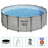 Thumbnail for Bestway Power Steel Swimming Pool 427x122 cm