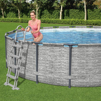 Thumbnail for Bestway Power Steel Swimming Pool 427x122 cm