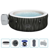 Thumbnail for Bestway Lay-Z-Spa Aufblasbarer Whirlpool Hollywood AirJet 196x66 cm