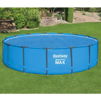Thumbnail for Bestway Solar-Poolabdeckung Flowclear Rund 462 cm Blau
