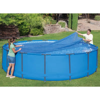 Thumbnail for Bestway Solar-Poolabdeckung Flowclear Rund 462 cm Blau