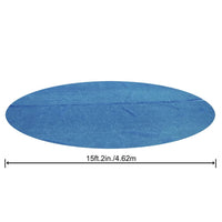 Thumbnail for Bestway Solar-Poolabdeckung Flowclear Rund 462 cm Blau