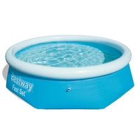 Thumbnail for Bestway Fast Set Aufblasbarer Swimmingpool Rund 244x66 cm 57265