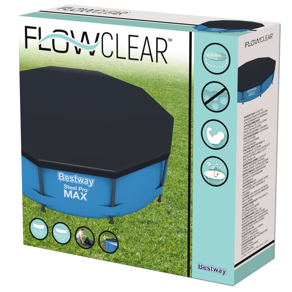 Bestway Poolabdeckung Flowclear 305 cm