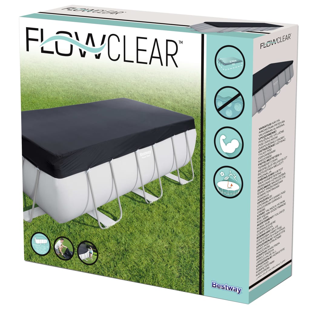 Bestway Poolabdeckung Flowclear 404x201 cm