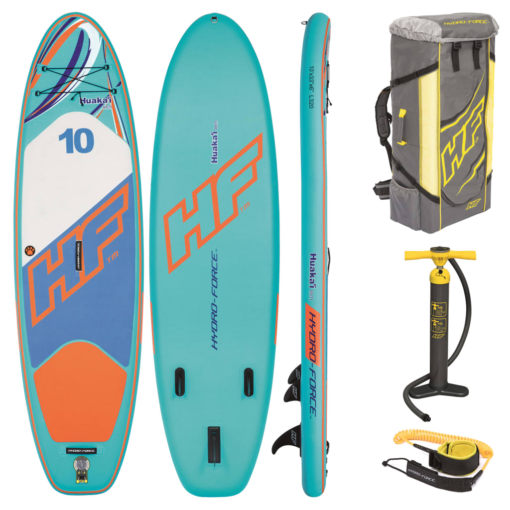 Bestway Hydro-Force Aufblasbares Paddelbrett Set 305 cm Huaka'i Tech