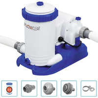 Thumbnail for Bestway Flowclear Pool-Filterpumpe 9463 L/h
