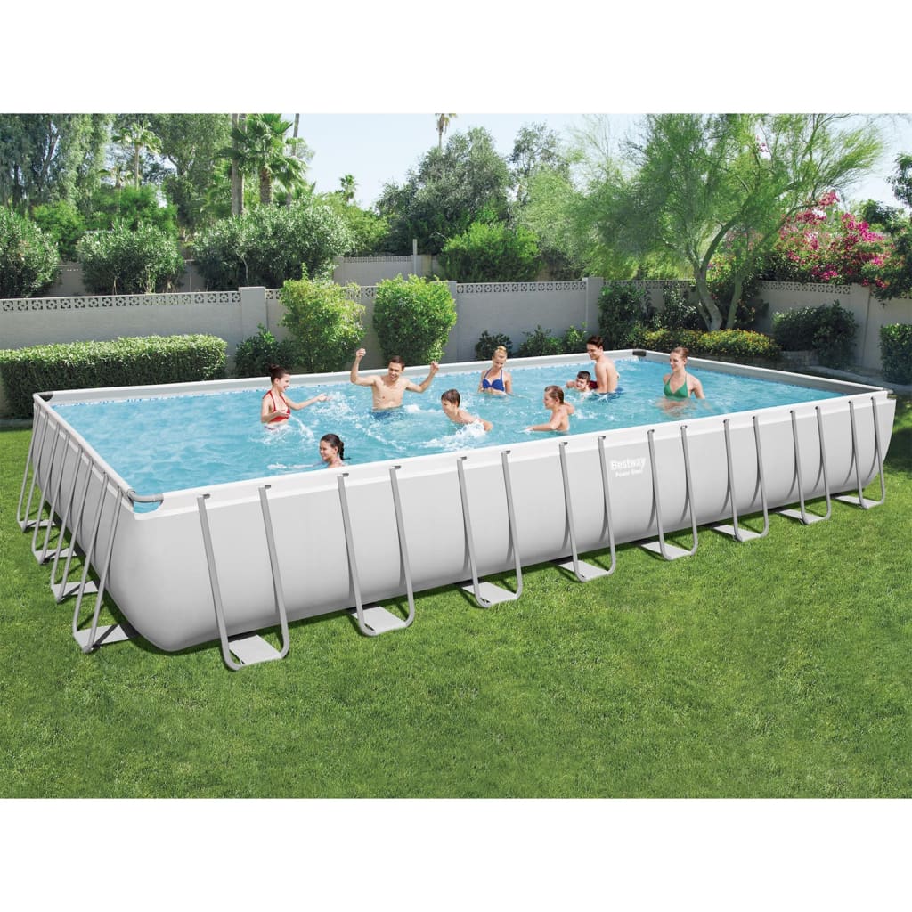 Bestway Power Steel Swimmingpool-Set 956x488x132 cm