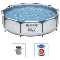 Thumbnail for Bestway Steel Pro MAX Swimmingpool-Set 305x76 cm