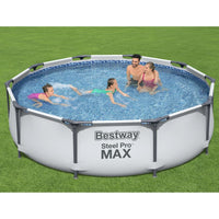 Thumbnail for Bestway Steel Pro MAX Swimmingpool-Set 305x76 cm