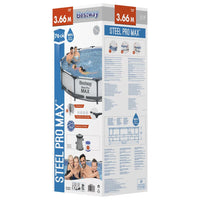 Thumbnail for Bestway Steel Pro MAX Swimmingpool-Set 366x76 cm
