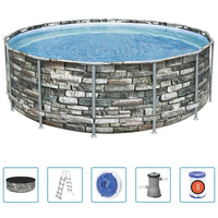 Thumbnail for Bestway Power Steel Swimming Pool 427x122 cm