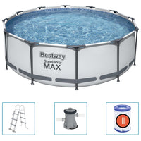 Thumbnail for Bestway Steel Pro MAX Swimmingpool-Set 366x100 cm