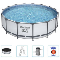 Thumbnail for Bestway Steel Pro MAX Swimmingpool-Set Rund 457x122 cm
