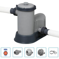 Thumbnail for Bestway Power Steel Frame-Pool Rechteckig 19281 L