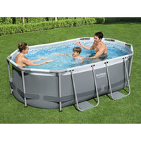 Thumbnail for Bestway Power Steel Oberirdischer Pool Oval 305x200x84 cm