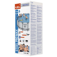 Thumbnail for Bestway Steel Pro MAX Swimmingpool-Set 488x122 cm