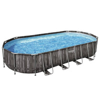 Thumbnail for Bestway Swimmingpool-Set Oval 7,32x3,66x1,22 m