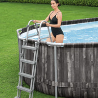Thumbnail for Bestway Swimmingpool-Set Oval 7,32x3,66x1,22 m