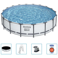 Thumbnail for Bestway Steel Pro MAX Stahlrahmen-Pool-Set 549x122 cm