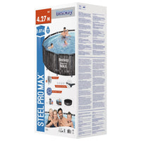 Thumbnail for Bestway Steel Pro MAX Swimmingpool-Set Rund 427x107 cm