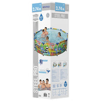 Thumbnail for Bestway Steel Pro MAX Swimming Pool 274x66 cm