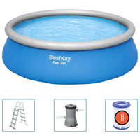 Thumbnail for Bestway Fast Set Aufblasbarer Swimmingpool Rund 457x122 cm