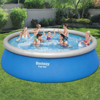 Thumbnail for Bestway Fast Set Aufblasbarer Swimmingpool Rund 457x122 cm
