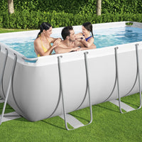 Thumbnail for Bestway Power Steel Pool-Set Rechteckig 404x201x100 cm