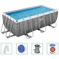 Thumbnail for Bestway Power Steel Rechteckig Swimmingpool-Set 412x201x122 cm