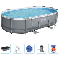 Thumbnail for Bestway Power Stahlrahmen-Pool Set 488x305x107 cm