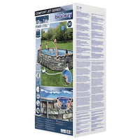Thumbnail for Bestway Pool-Set Power Steel Comfort Jet Series Oval 610x366x122 cm
