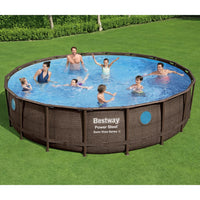 Thumbnail for Bestway Power Steel Swimmingpool-Set 549x122 cm