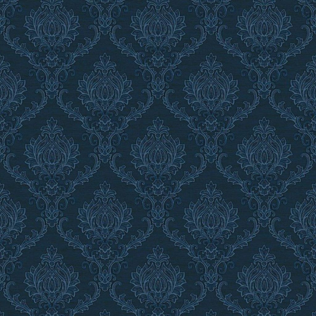 Topchic Tapete Classic Ornaments Marineblau