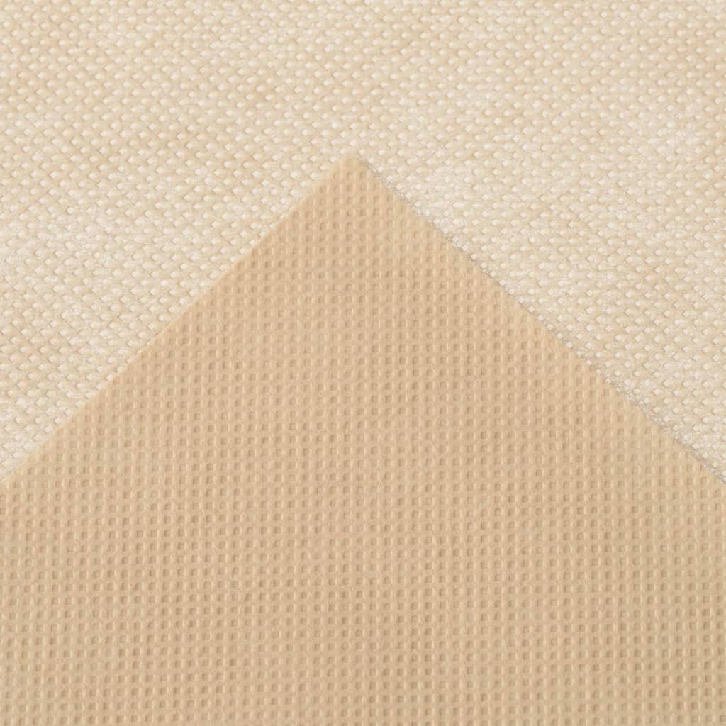 Nature Wintervlies mit Reißverschluss 70 g/m² Beige 3×2,5×2,5 m