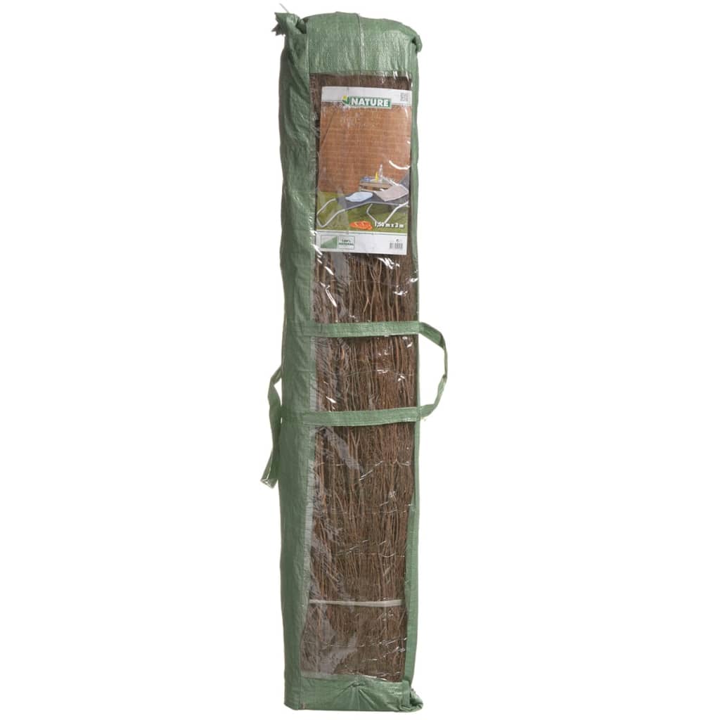 Nature Garten-Sichtschutz Heidekraut 1,5×3 m 3 cm Dick