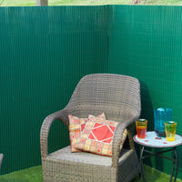 Thumbnail for Nature Doppelseitiger Garten-Sichtschutz PVC 1,5×3 m Grün