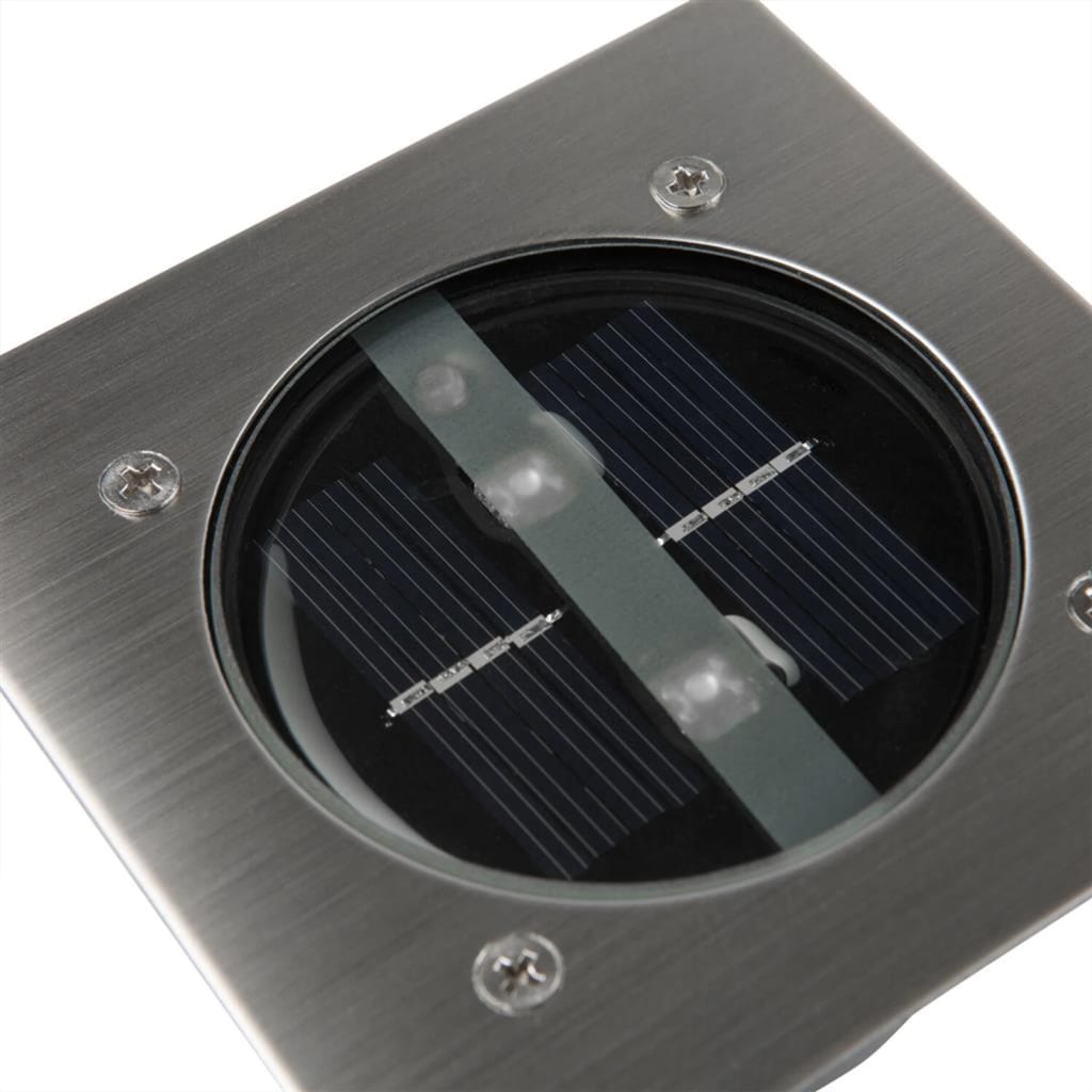 Ranex Solar Bodenstrahler Quadratisch 0,12 W Silber 5000.198