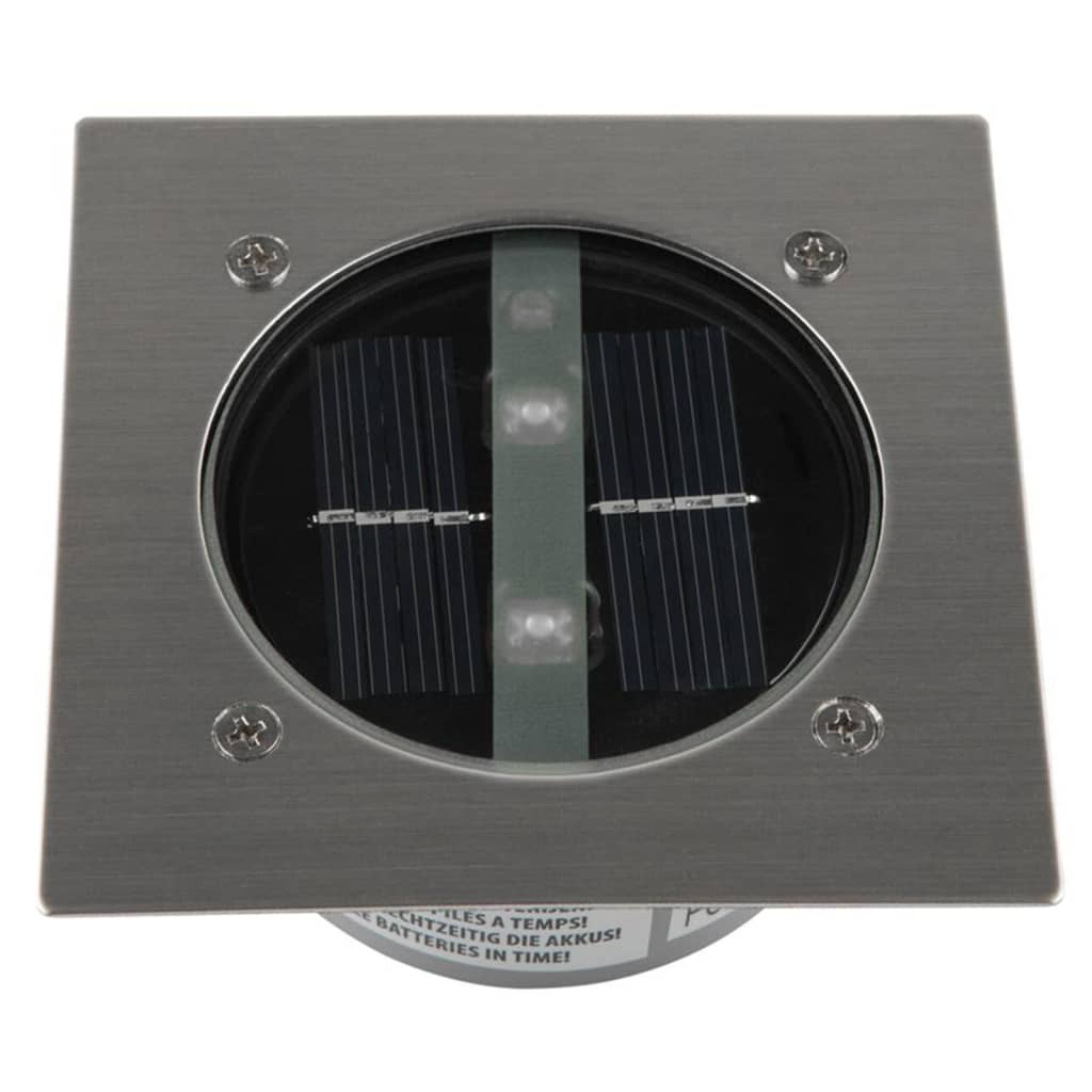 Ranex Solar Bodenstrahler Quadratisch 0,12 W Silber 5000.198