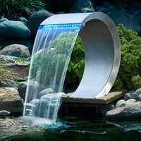 Thumbnail for Ubbink Schwalldusche Mamba Edelstahl mit LED-Beleuchtung