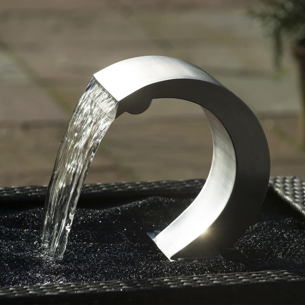 Ubbink Edelstahl-Wasserfall Mamba S-LED 7504632
