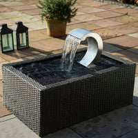 Thumbnail for Ubbink Edelstahl-Wasserfall Mamba S-LED 7504632