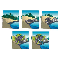 Thumbnail for Ubbink Rechtskurven-Element Teich-Wasserfall Colorado Cascade 1312073