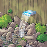 Thumbnail for Ubbink Nevada Wasserfall 30 cm Edelstahl Kaskade