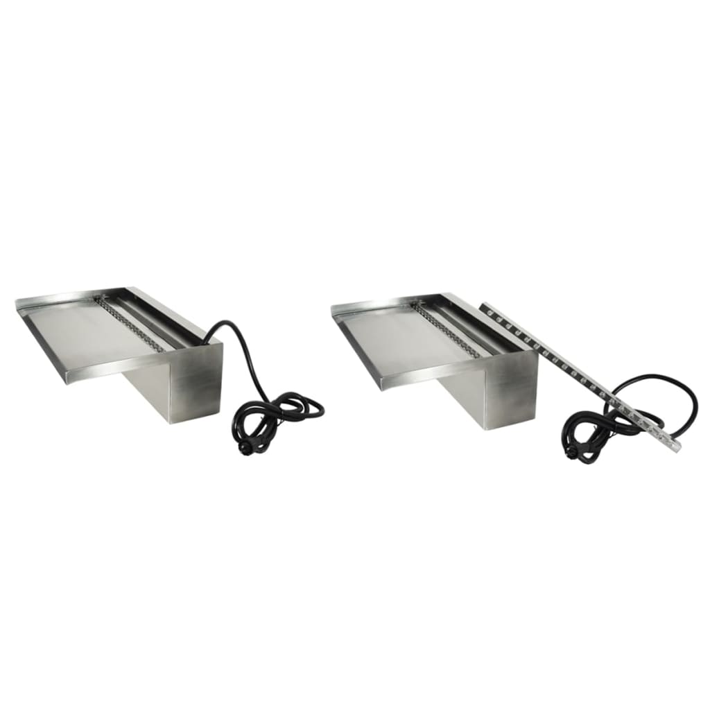Ubbink Wasserfall Niagara LED 30 cm Silbern 1312124